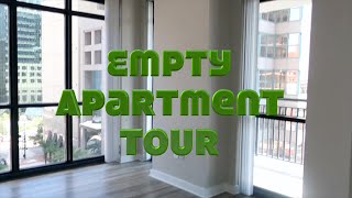 DOWNTOWN ORLANDO EMPTY APARTMENT TOUR 🏙🏩 | LUXURY HIGHRISE LOFT | DAMDAPHTV 📺