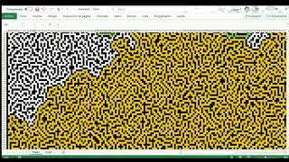 Maze solving Algorithms with visual basic application VBA