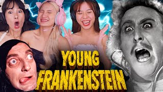 Foreign Girls React | Young Frankenstein | First Time Watch