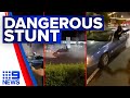 Police investigate as hoons miss major detail while posting wild stunt online | 9 News Australia