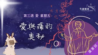 找尋 | 第三週 - 愛 | 星期五 | 愛與痛的奧秘 (廣東話)