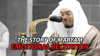 Story Of Mary | Sheikh Yasser Dossary | Emotional Quran Recitation