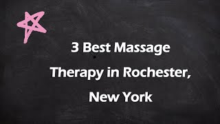3 Best Massage Therapy in Rochester, New York | Massage Studios