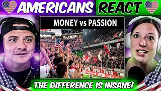 AMERICANS REACT Football Fans and Atmosphere: USA vs Europe