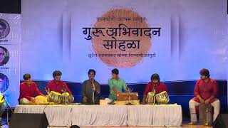 GuruAbhivadan 2018 |  Western Percussion and Tabla