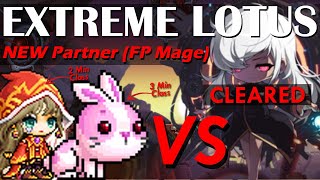 Maplestory Heroic Kronos Extreme Lotus FIRST CLEAR with new Duo (FP Mage x Adele POV)