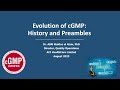 Evolution of cGMP : History and Preambles