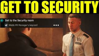 007 first light - how to get to the security room (keycard password) | uninvited walkthrough guide