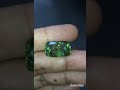 natural peridot 17.70ct origin pakistan ludwigite