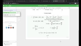 11 Equations in LaTeX using Mathcha.io | Thesis in LaTeX | SRM Institute of Science and Technology