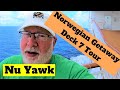 🟡 Norwegian Getaway | NCL Cruise Tour Of Deck 7 Including The Casino, Restaurants, Clubs & Theaters!