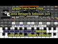 Karaoke Lagu Dayak Cinta Betapo'k Sebolah Jari || lagu Dayak Tobag HD audio