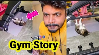 ഒരു Gym അപാരത 😂 Animals Fun #Shorts #cat #aq #comedy #pets