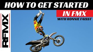 HOW TO GET STARTED IN FREESTYLE MOTOCROSS  |  FMX Tips, Bike \u0026 Ramp Setup, and More!