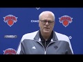 Phil Jackson talks Frank Ntilikina, doesn't talk Kristaps Porzingis