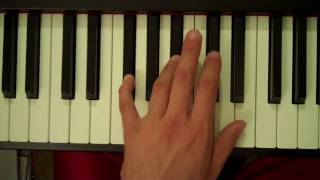 How To Play an F#7 Chord on Piano (Left Hand)