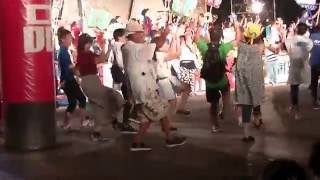 第６３回高知よさこい祭り[市民憲章よさこい踊り子隊]中央公園ステージ