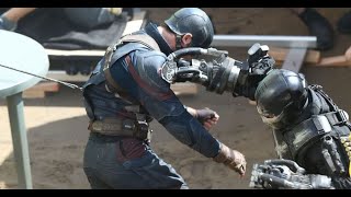 Captain America: Civil War | Captain America vs Crossbones Fight Scene - (2016) QHD 2K