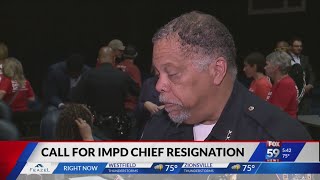 Local clergy call for resignation from IMPD chief