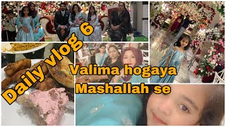 Valima hogaya Alhumdulillah shadi complete hogai ha by zarnish khan vlog