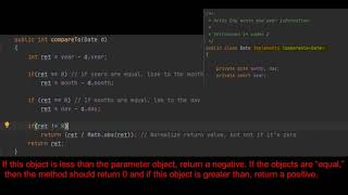 Intro to Java 5: Equality and Comparison