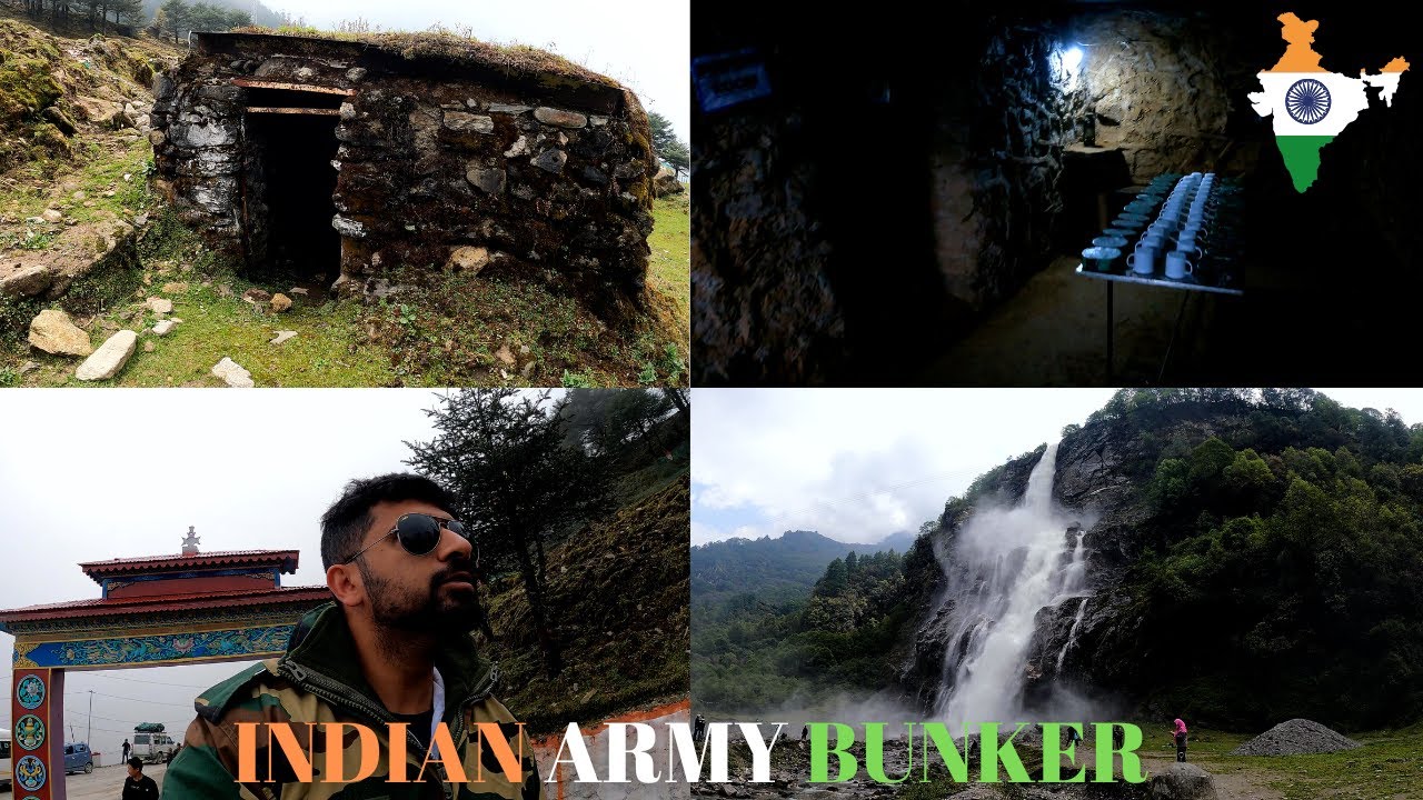 Indian Army Bunker During War Indo China 1962 War Jung Falls