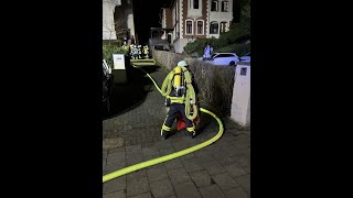 Kaminbrand in Königswinter-Oberdollendorf am 25.01.25