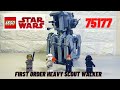 Lego 75177: First Order Heavy Scout Walker - Unboxing and Speed Build