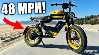 The NEW 72 Volt HappyRun G100 Pro ebike is a Speed Demon 😈