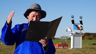 Inner Mongolians' Genghis Khan Ceremony in America 在美国的蒙古人举办成吉思汗祭祀