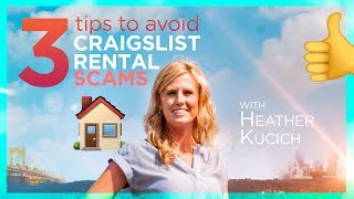 Craigslist Scams?! - 3 Tips To Avoiding Craigslist Rental Scams