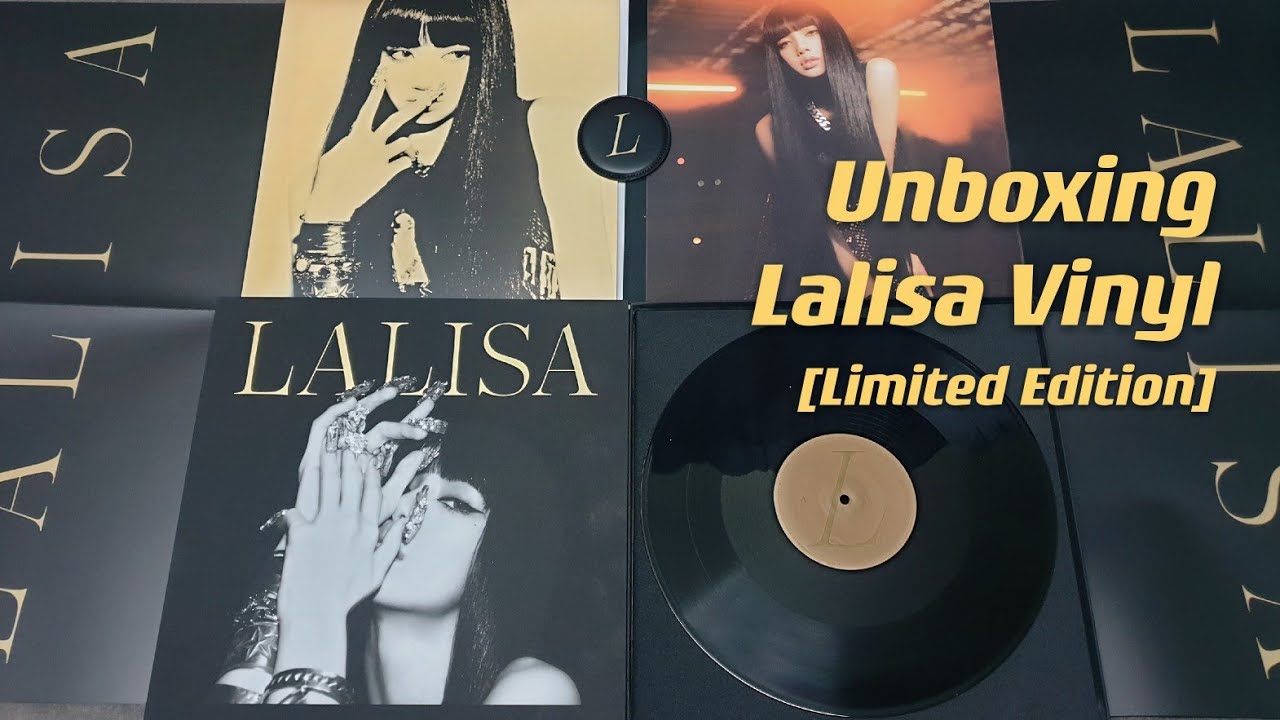 [Unboxing] BLACKPINK LISA - LALISA Single Album LP / Vinyl Ver ...