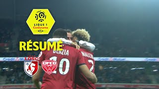 LOSC - Dijon FCO ( 2-1 ) - Résumé - (LOSC - DFCO) / 2017-18