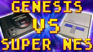 Sega Genesis vs. Super Nintendo! *32* Games Compared! (Episode 1!)