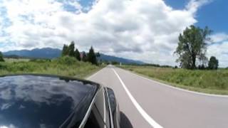 Driving in Croatia outside of Gospič VR