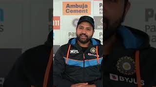 Funny Press conference With Rohit Sharma #cricket #india #viratkohli #reels #rohitsharma