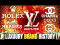 Iconic Luxury Brands And Their Fascinating History || Unveiling The Stories Behind Iconic Brands