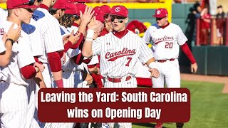 Leaving the Yard: South Carolina wins on Opening Day to begin Mainieri era