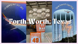 Fort Worth Vlog | DFW Apartment Hunting | Stockyards