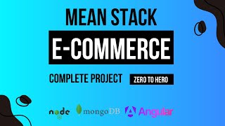 Complete e-Commerce Project using MEAN Stack | Angular | NodeJS