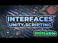 Unity Scripting Tutorial: Practical introduction to interfaces