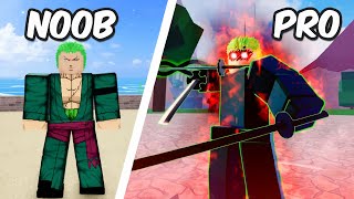 I Became ZORO For 24 Hours and Obtained all His Swords in Blox Fruits! (Roblox)