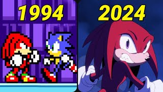 The Hidden Secrets of KNUCKLES Boss Battles from 1994 to 2024