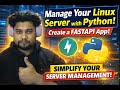 Build a Linux Server Control Panel using Python & FastAPI (Step-by-Step)