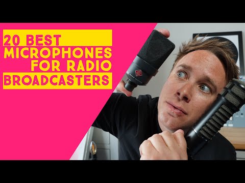 Top 20 Best Microphones for Radio Broadcasting and Podcasts