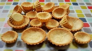 Simple \u0026 Easy Tart Shells Recipe -  簡單撻皮做法