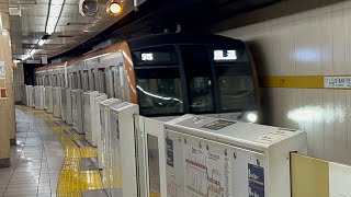 東京メトロ10000系回送東京メトロ地下鉄赤塚駅通過