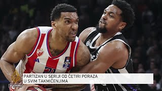 Crvena zvezda pobijedila Partizan u drugom košarkaškom derbiju ove sezone