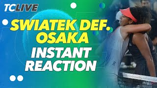 Iga Swiatek Survives Second Round Battle With Naomi Osaka | 2024 Roland Garros
