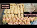 NUGGET AYAM WORTEL RUMAHAN /cocok untuk ide jualan #resepnugetayam #nugetayamwortel